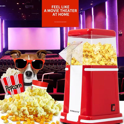 Machine à Pop-Corn Électrique - Sain et Sans Huile
