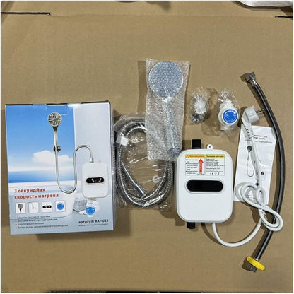 Chauffe-eau Instantané Électrique – Eau chaude instantanée pour salle de bain &amp; cuisine