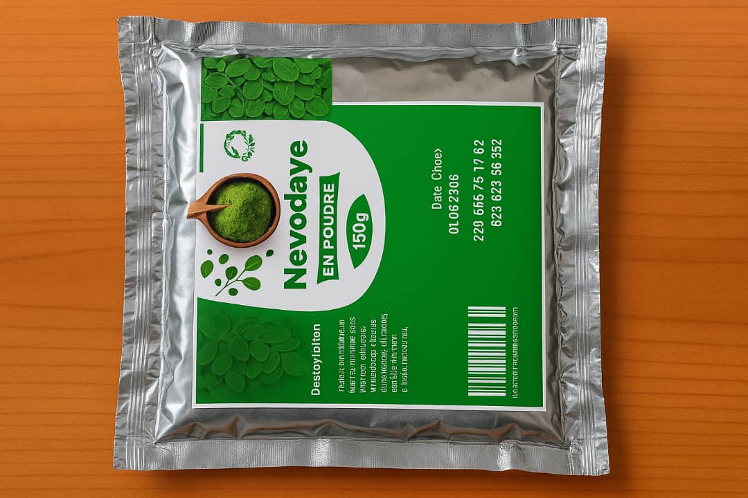 la poudre de Moringa 100% naturelle
