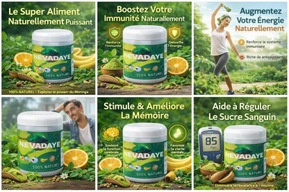 la poudre de Moringa 100% naturelle